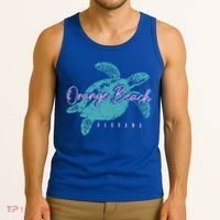 Orange Beach Alabama Al Sea Turtle Vacation Souvenir Gift Tank Top thumb 3