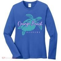 Orange Beach Alabama Al Sea Turtle Vacation Souvenir Gift Women's Long Sleeve Shirt thumb 0
