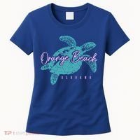 Orange Beach Alabama Al Sea Turtle Vacation Souvenir Gift Women's T-Shirt thumb 0