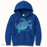 Orange Beach Alabama Al Sea Turtle Vacation Souvenir Gift Kids Hoodie thumb 0