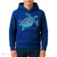 Orange Beach Alabama Al Sea Turtle Vacation Souvenir Gift Kids Hoodie thumb 4