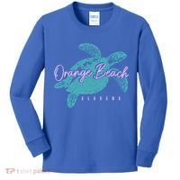 Orange Beach Alabama Al Sea Turtle Vacation Souvenir Gift Kids Long Sleeve Shirt thumb 0