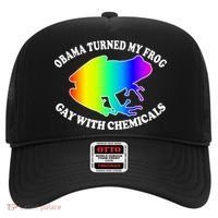 Obama Turned My Frog Gay With Chemicals Rainbow Hat thumb 0