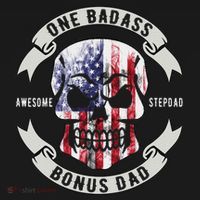 One Badass Bonus Stepdad Birthday Step Dad Fathers Day Funny Mousepad thumb 1