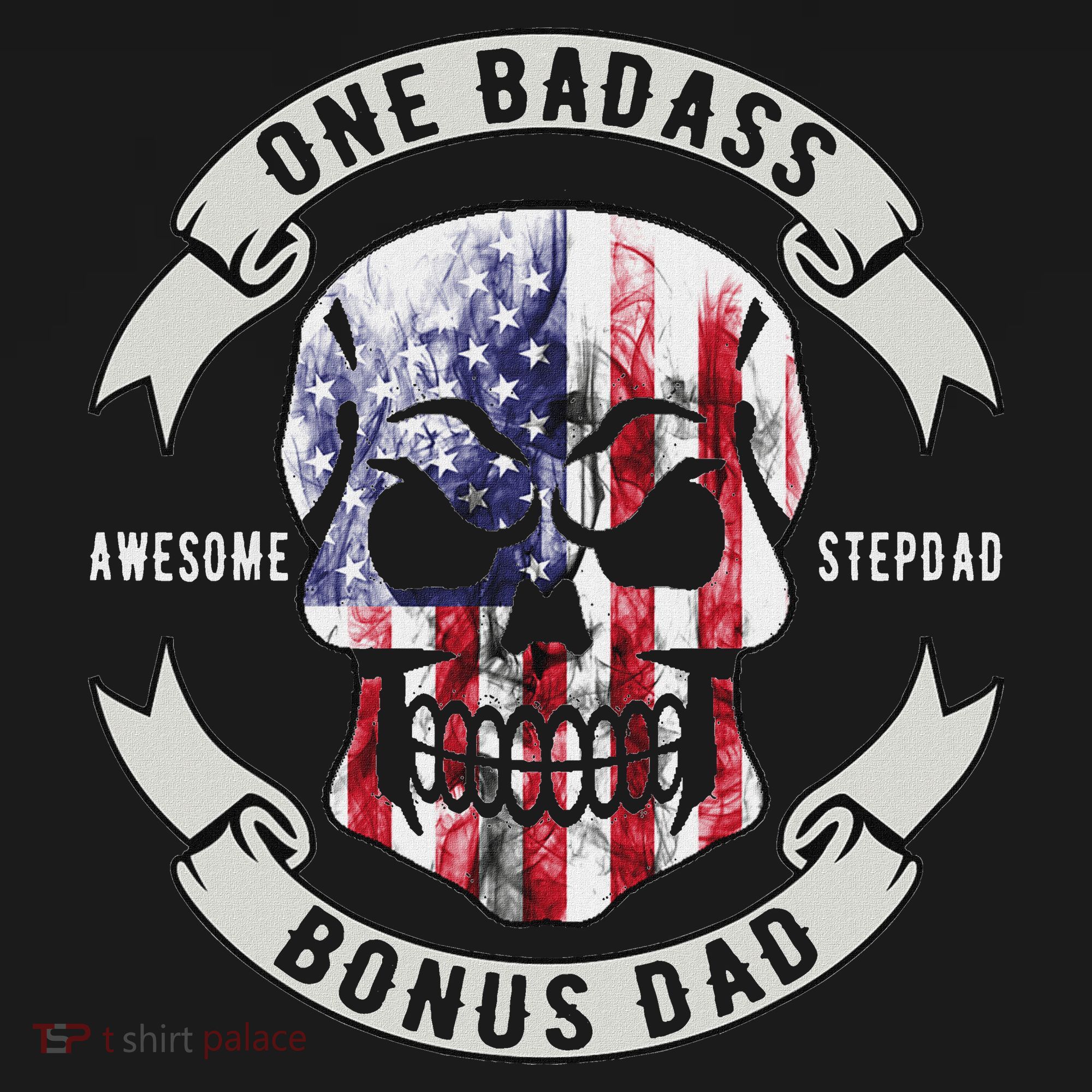 One Badass Bonus Stepdad Birthday Step Dad Fathers Day Funny Mousepad