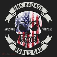 One Badass Bonus Stepdad Birthday Step Dad Fathers Day Funny Hat thumb 2