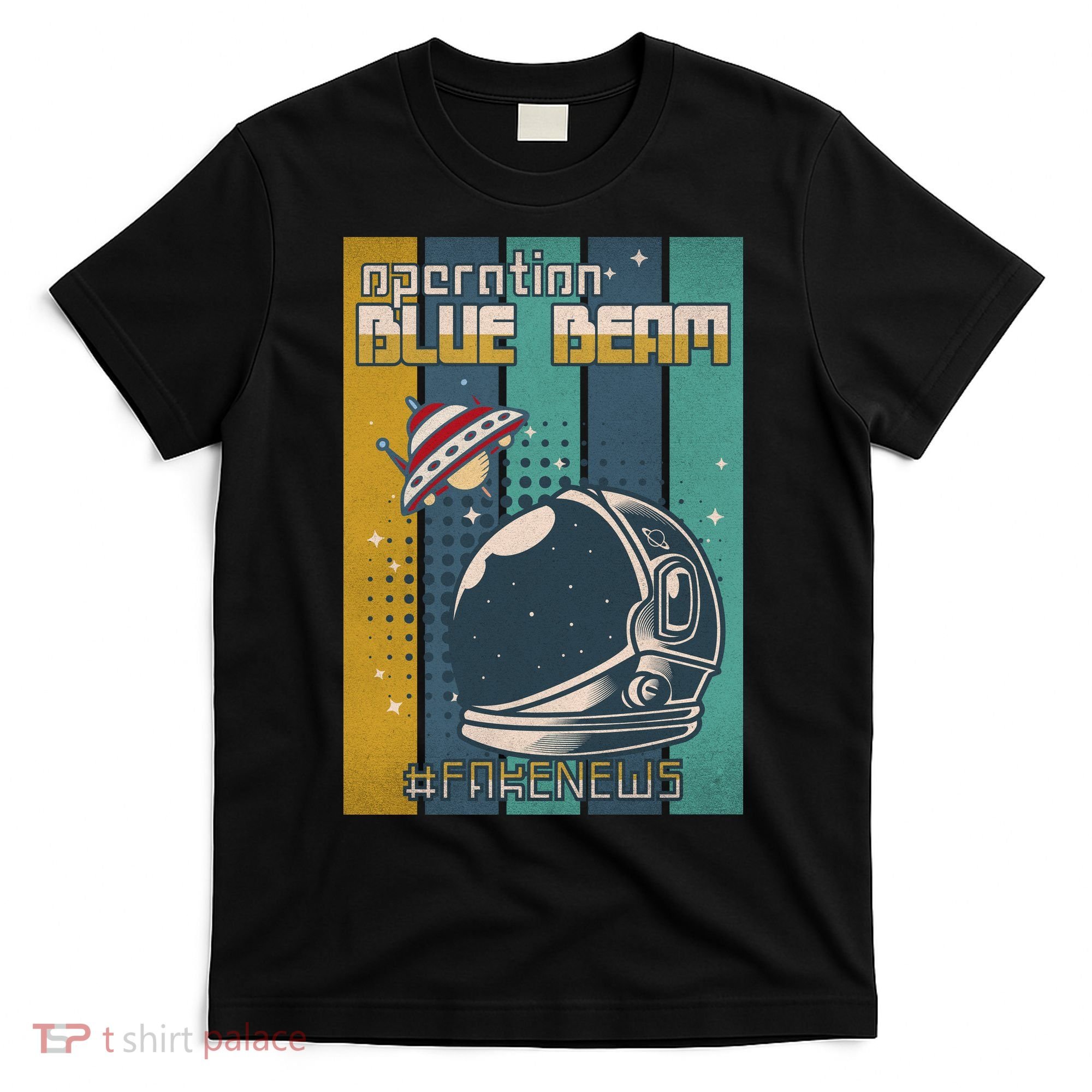 Operation Blue Beam UFO China Balloon Fake Media T-Shirt