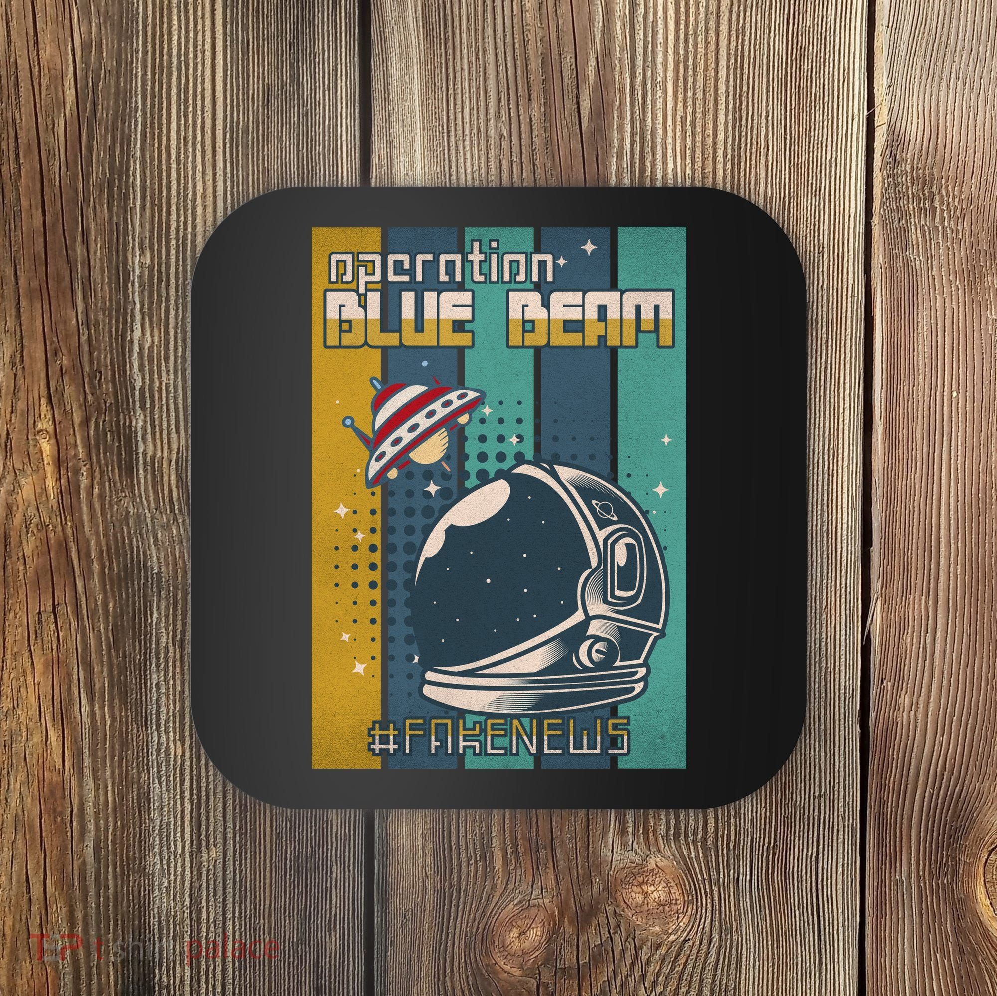 Operation Blue Beam UFO China Balloon Fake Media Coaster