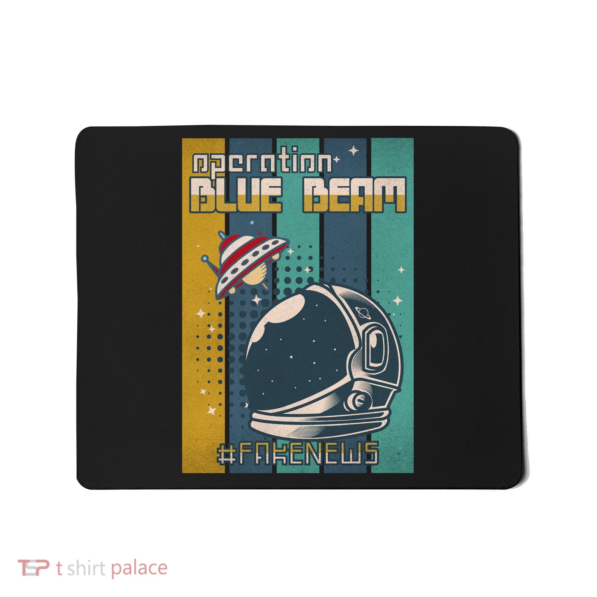 Operation Blue Beam UFO China Balloon Fake Media Mousepad