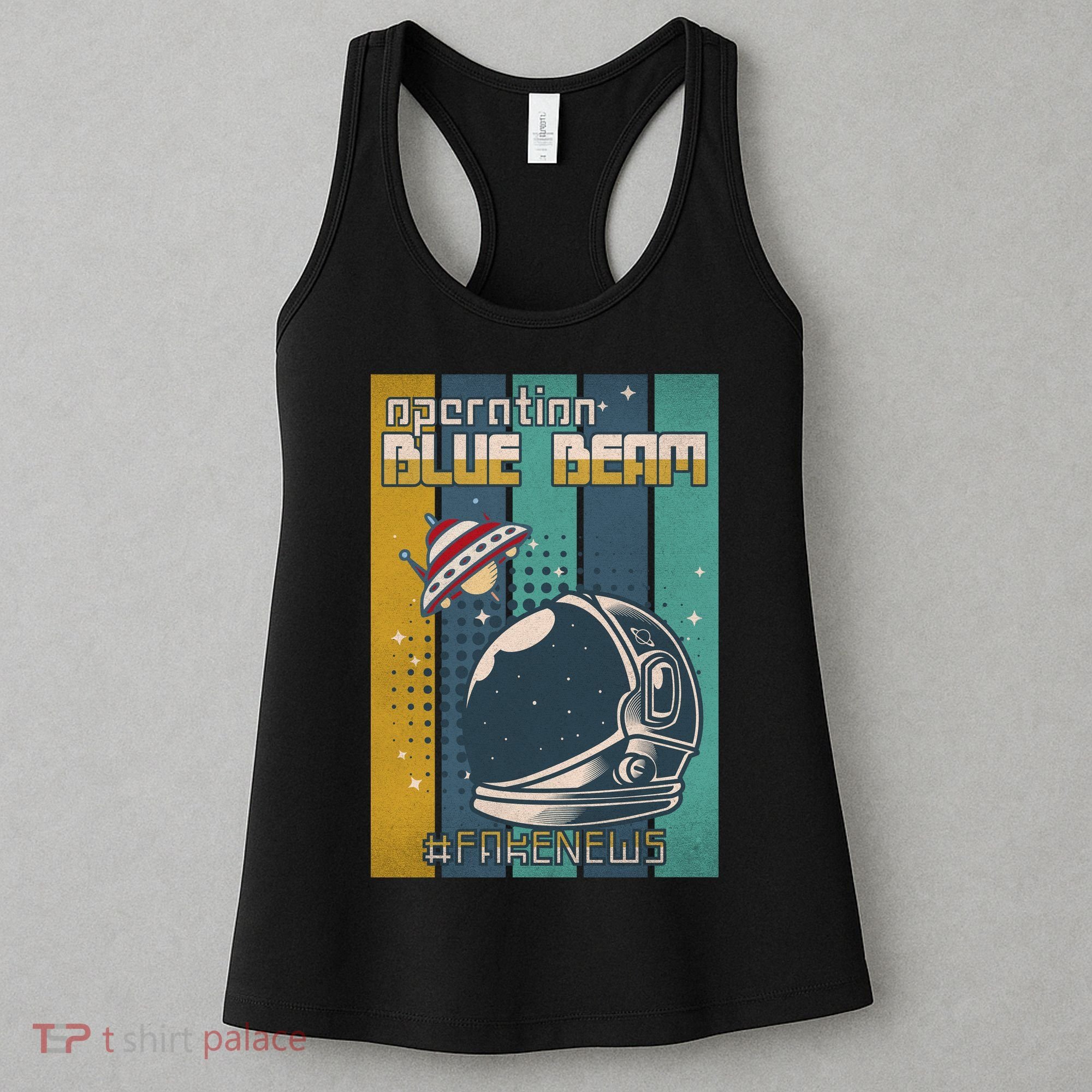 Operation Blue Beam UFO China Balloon Fake Media Women's Tank Top
