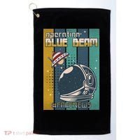 Operation Blue Beam UFO China Balloon Fake Media Golf Towel thumb 0
