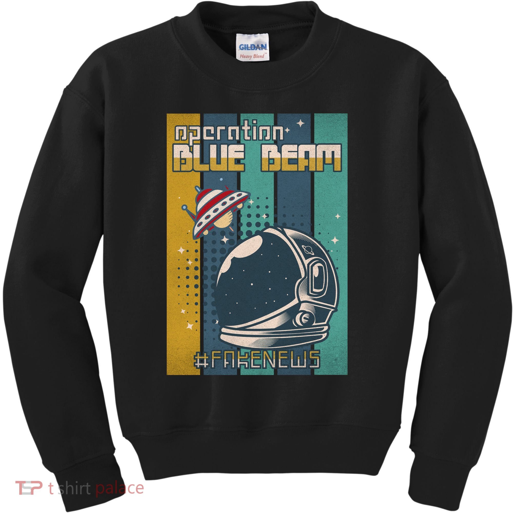 Operation Blue Beam UFO China Balloon Fake Media Kids Sweatshirt