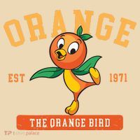 Orange Bird Beach Summer Vacation Flower And Garden Tote Bag thumb 4