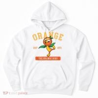 Orange Bird Beach Summer Vacation Flower And Garden Hoodie thumb 0
