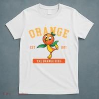 Orange Bird Beach Summer Vacation Flower And Garden T-Shirt thumb 5