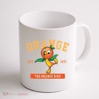 Orange Bird Beach Summer Vacation Flower And Garden Coffee Mug thumb 1