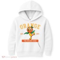 Orange Bird Beach Summer Vacation Flower And Garden Kids Hoodie thumb 0