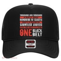 One Black Belt Funny Martial Arts Karate Taekwondo Graphic Gift Hat thumb 0