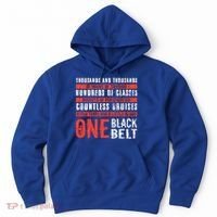 One Black Belt Funny Martial Arts Karate Taekwondo Graphic Gift Hoodie thumb 0