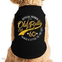 Old Balls Club 60th Over The Hill Birthday Doggie Tank thumb 0