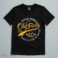Old Balls Club 60th Over The Hill Birthday T-Shirt thumb 5
