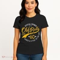 Old Balls Club 60th Over The Hill Birthday Women's T-Shirt thumb 4