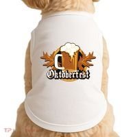 Oktoberfest Beer Celebration Logo Doggie Tank thumb 0