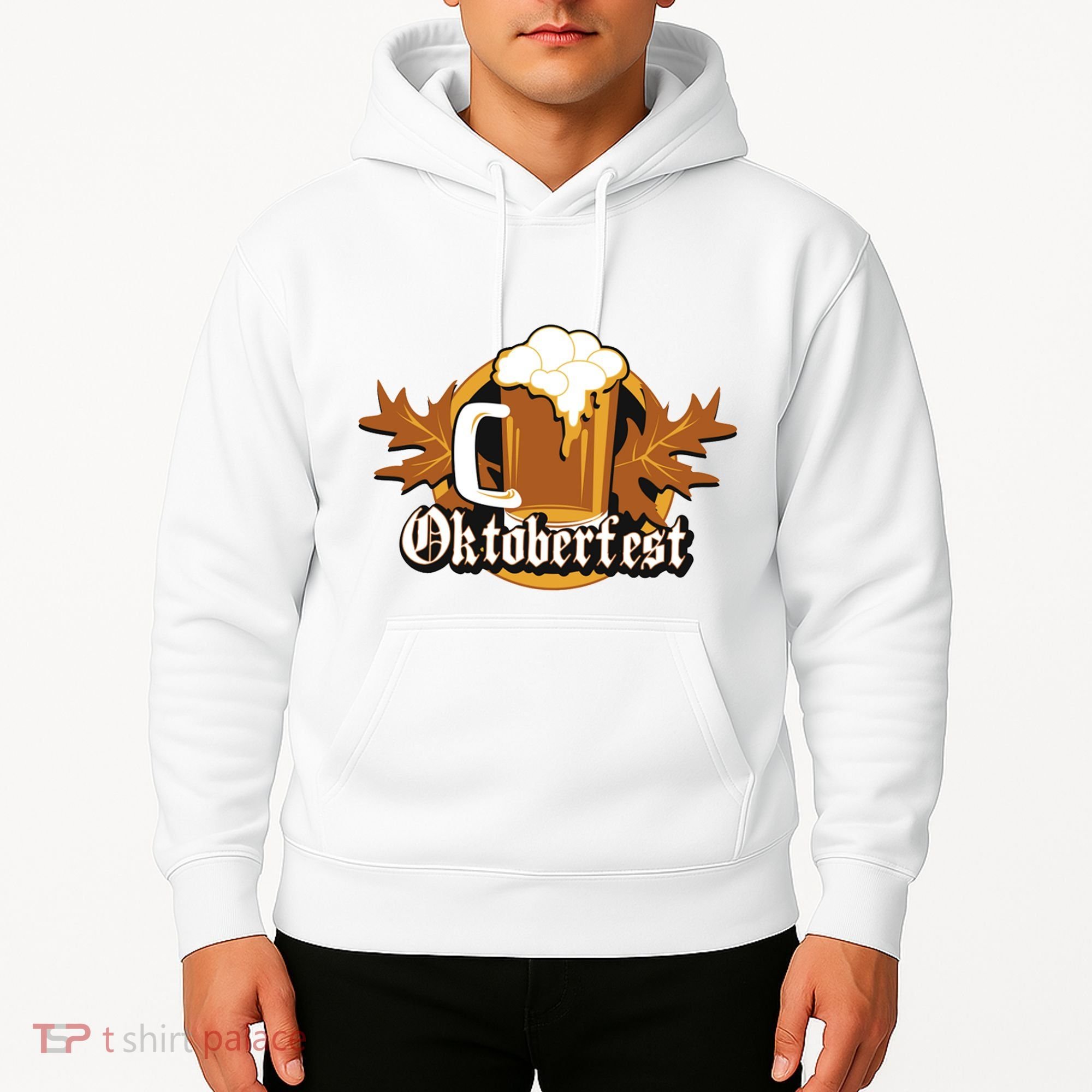 Oktoberfest Beer Celebration Logo Hoodie