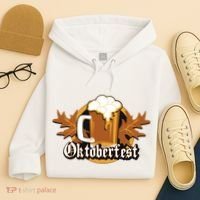Oktoberfest Beer Celebration Logo Hoodie thumb 4