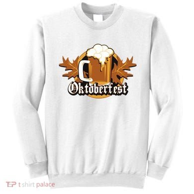 Oktoberfest Beer Celebration Logo Sweatshirt