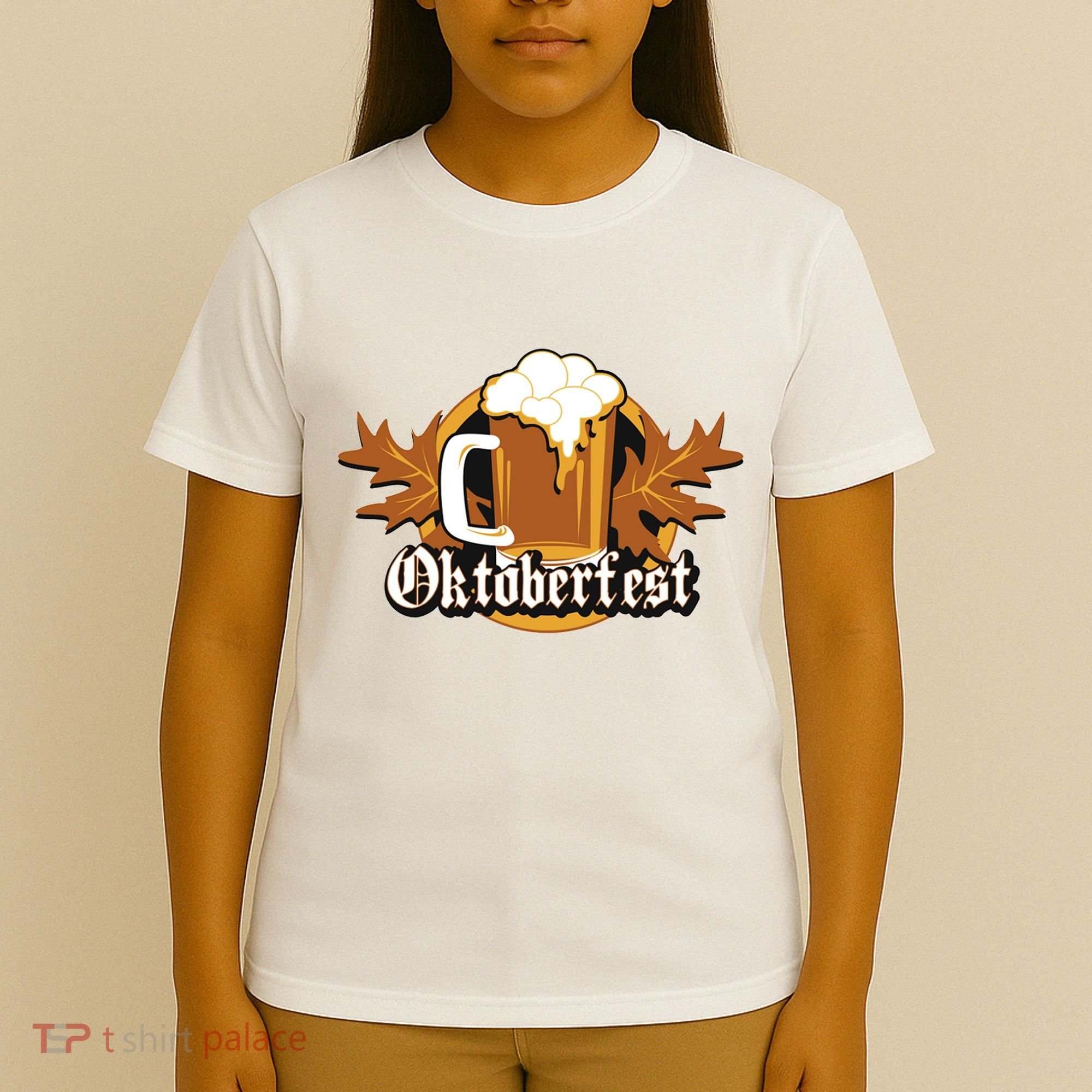 Oktoberfest Beer Celebration Logo T-Shirt