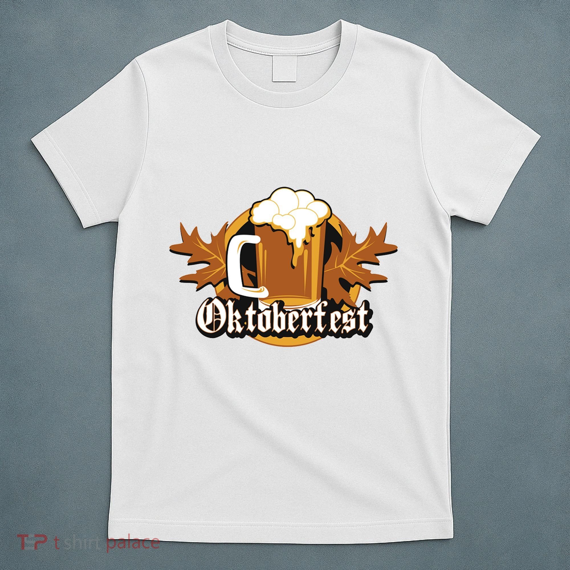 Oktoberfest Beer Celebration Logo T-Shirt