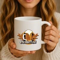 Oktoberfest Beer Celebration Logo Coffee Mug thumb 3