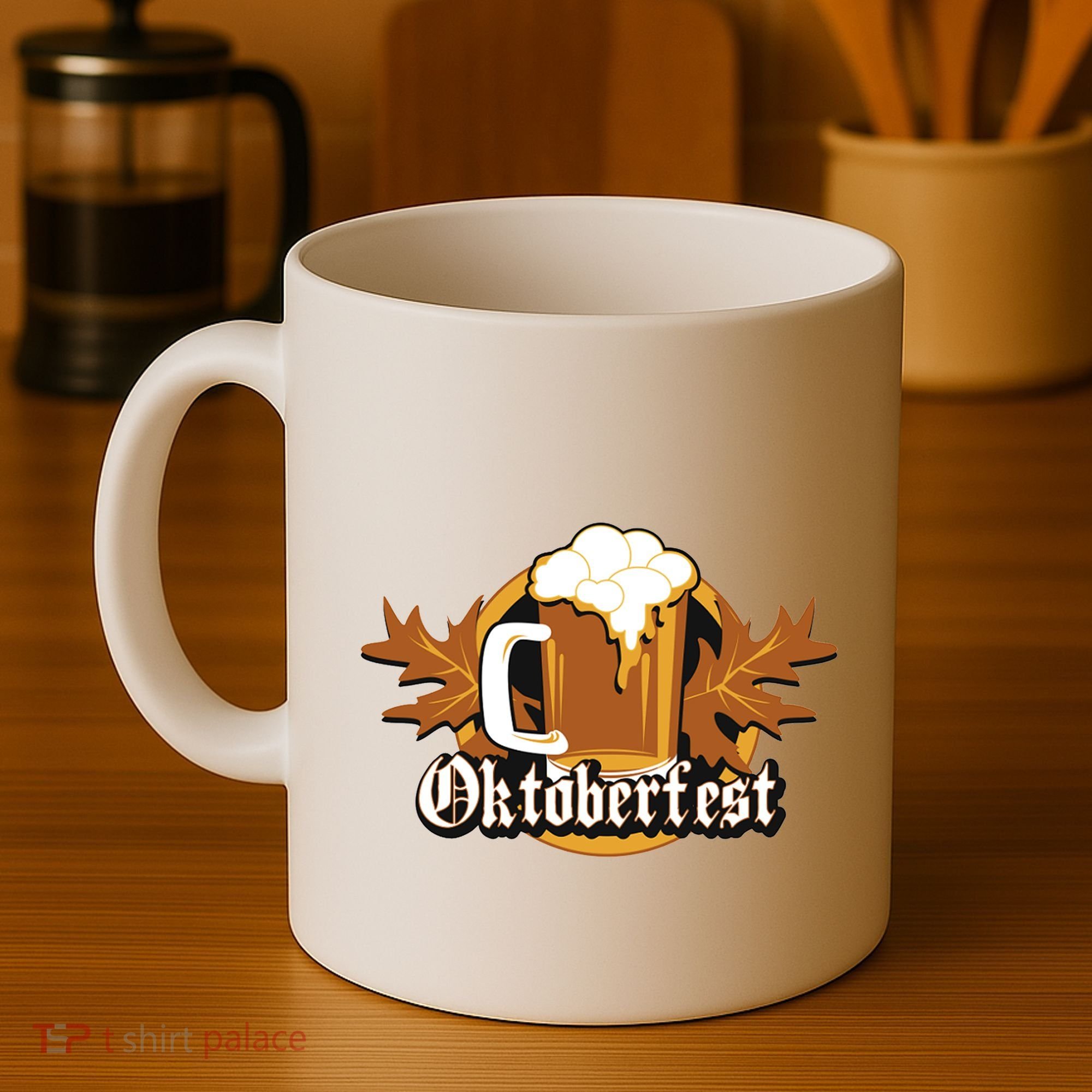 Oktoberfest Beer Celebration Logo Coffee Mug