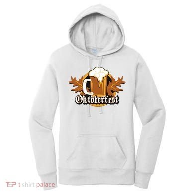 Oktoberfest Beer Celebration Logo Women's Hoodie