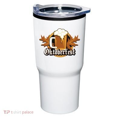 Oktoberfest Beer Celebration Logo Tumbler