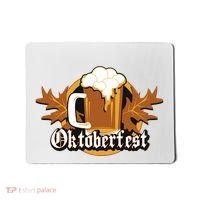 Oktoberfest Beer Celebration Logo Mousepad thumb 0