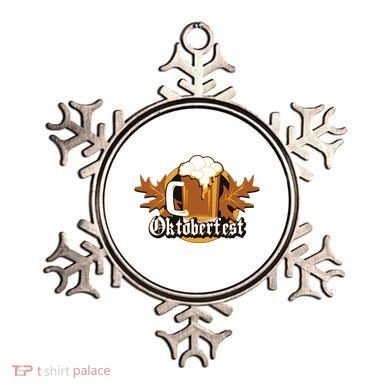 Oktoberfest Beer Celebration Logo Ornament