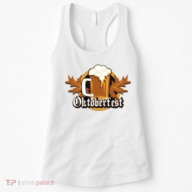 Oktoberfest Beer Celebration Logo Women's Tank Top