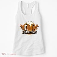 Oktoberfest Beer Celebration Logo Women's Tank Top thumb 0
