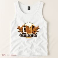 Oktoberfest Beer Celebration Logo Tank Top thumb 2