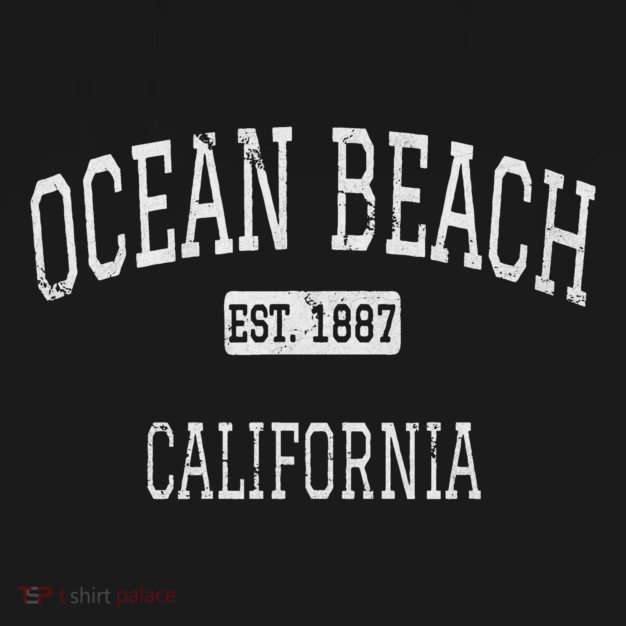 Ocean Beach California San Diego Ca Vintage T-Shirt