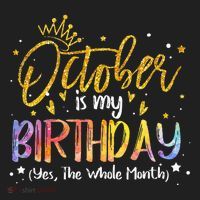 October Birthday Celebration Tie Dye Gift Beanie thumb 2