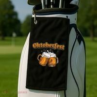 Oktoberfest Beer Cheer Golf Towel thumb 2
