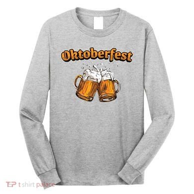 Oktoberfest Beer Cheer Long Sleeve Shirt