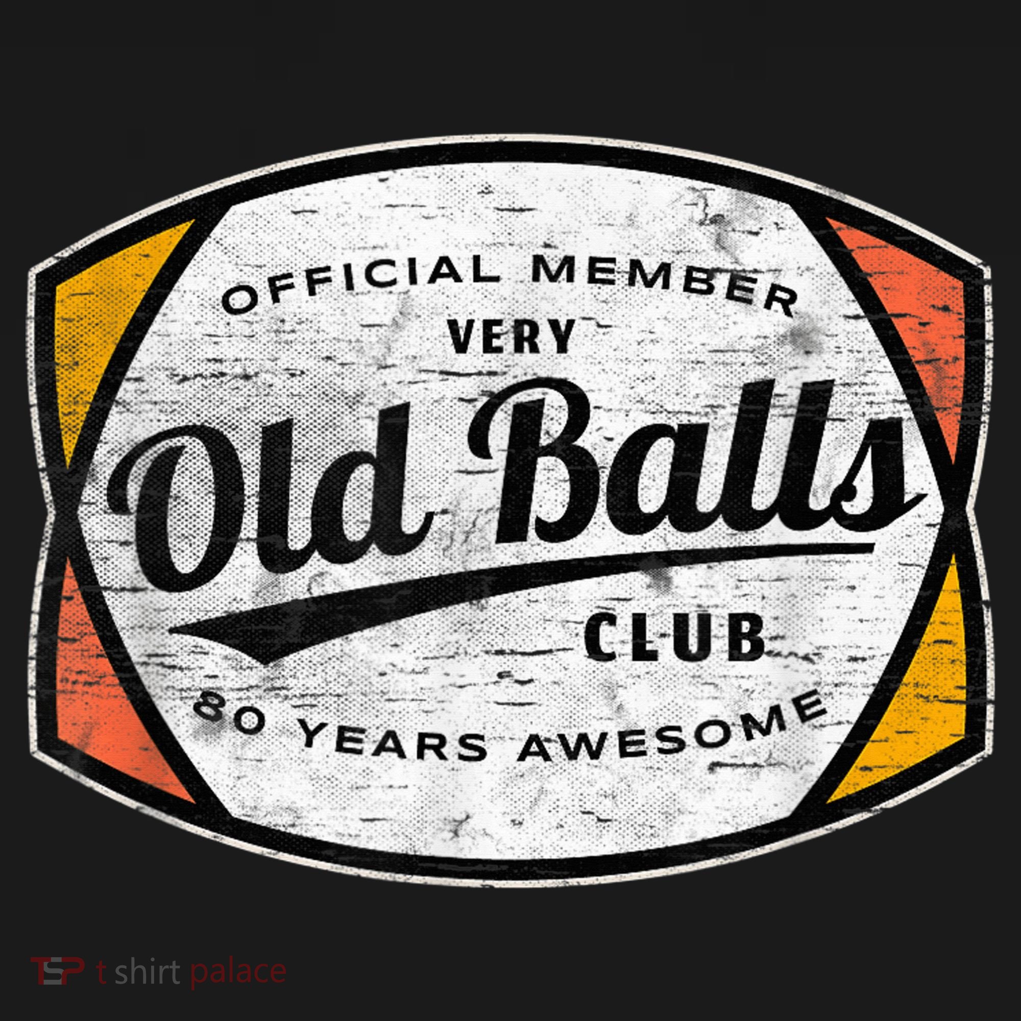  Old Balls Club 80 Years of Awesome 1940 Funny 80th Birthday Hoodie
