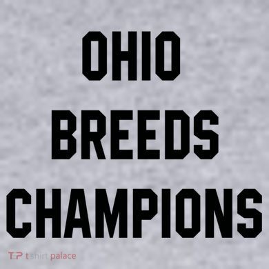 Ohio Breeds Champions Women's Racerback Cropped Tank