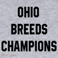 Ohio Breeds Champions Women's Racerback Cropped Tank thumb 2