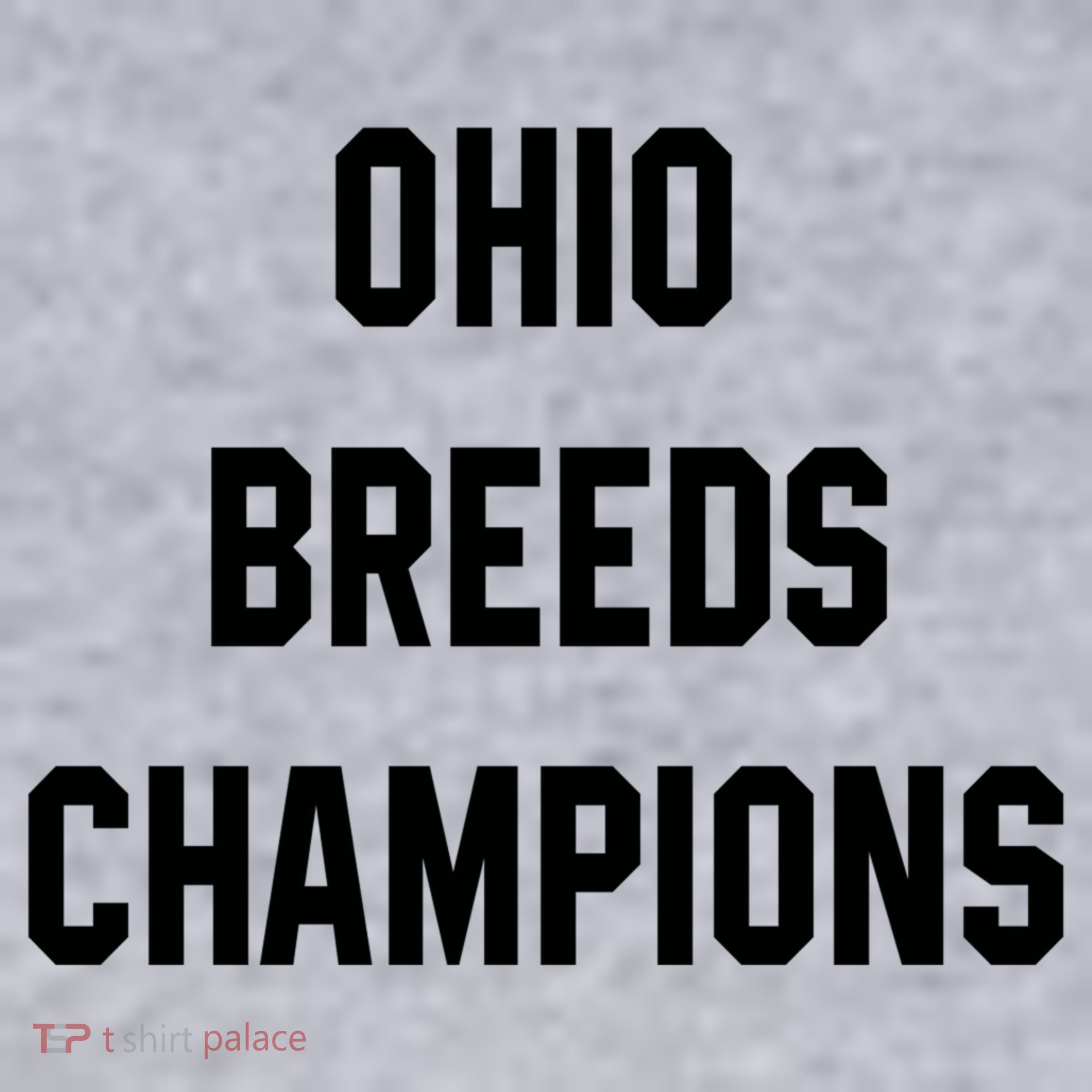 Ohio Breeds Champions Women's Racerback Cropped Tank