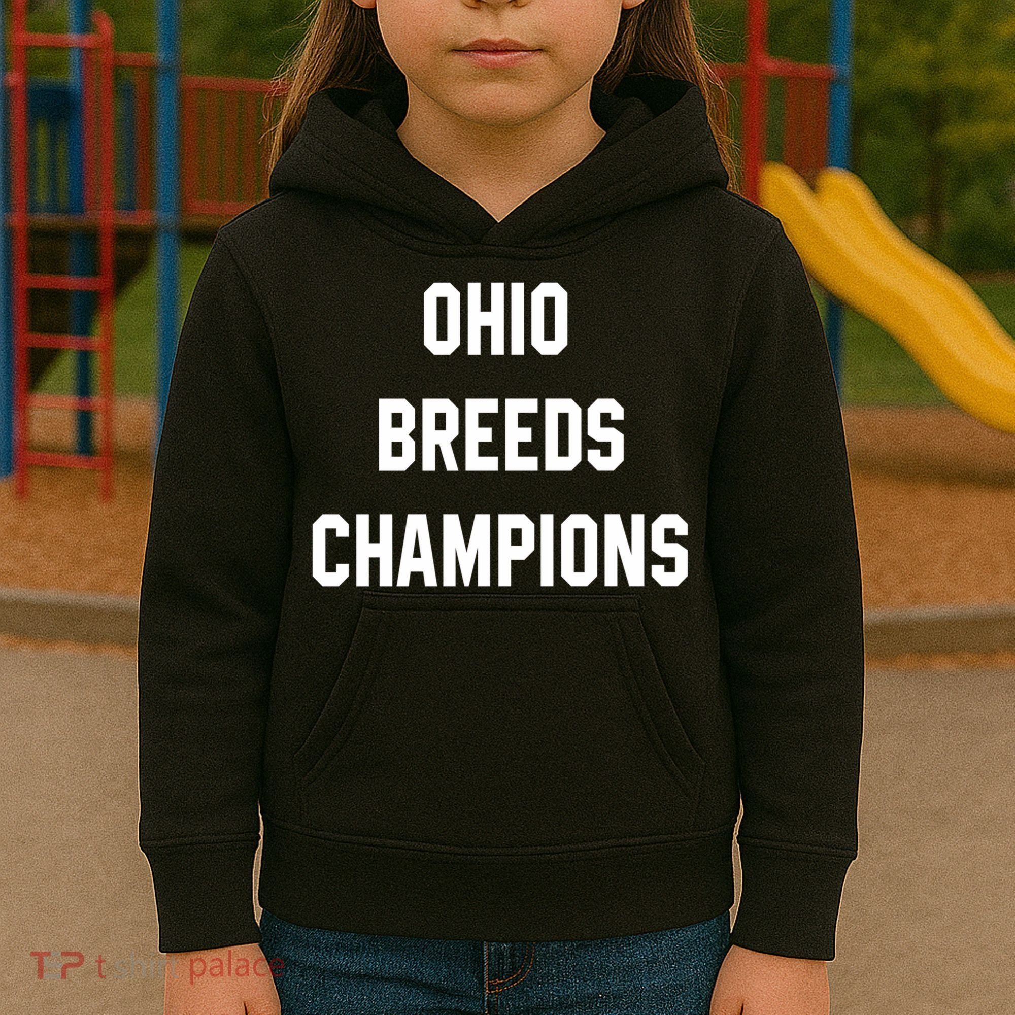 Ohio Breeds Champions Kids Hoodie